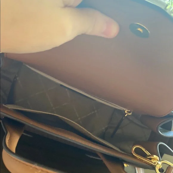 Michael Kors Brown and Black Satchel Bag - Picture 3 of 5